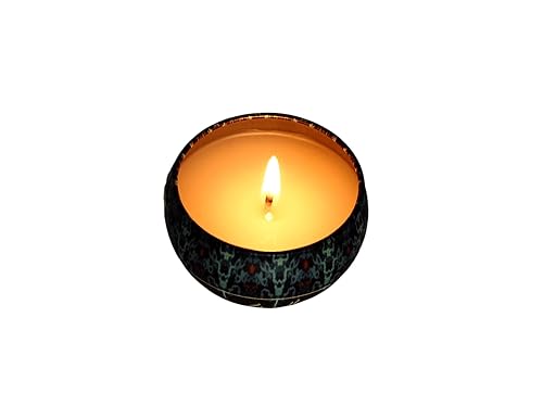 Pure Beeswax Candles, In Assorted Decorative Tins | 2.5oz each